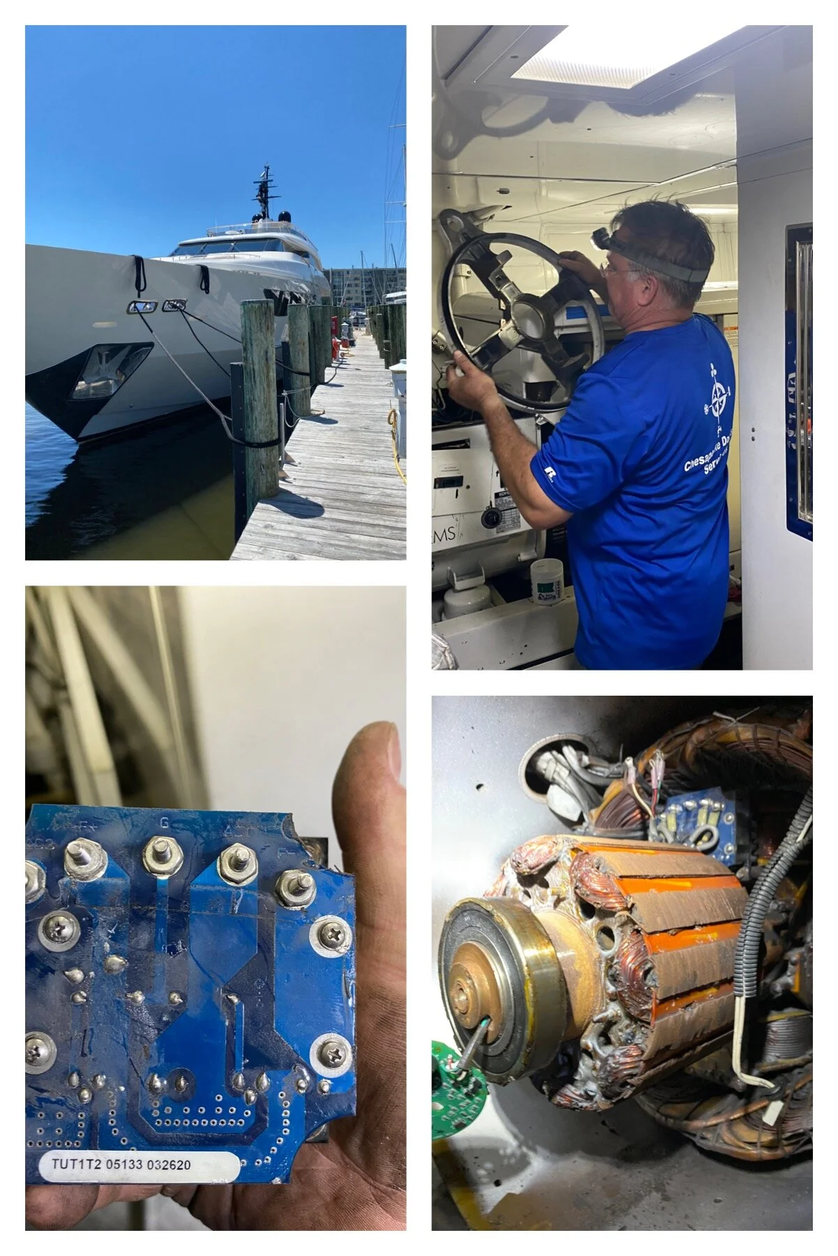 122' San Lorenzo generator repair — photo 1