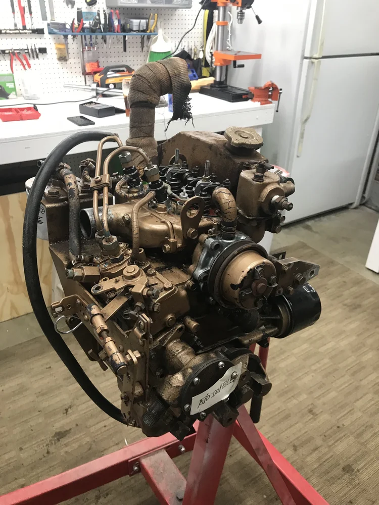 Universal Diesel M10 engine rebuild — photo 1