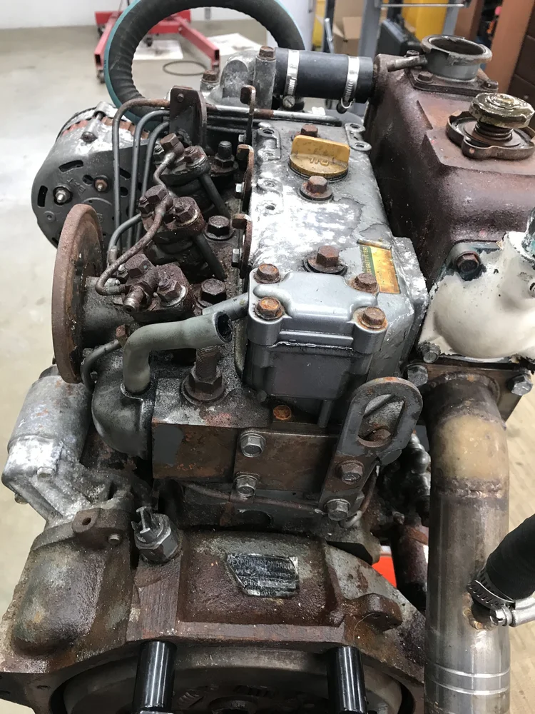 Yanmar 3GM30 engine rebuild — photo 2