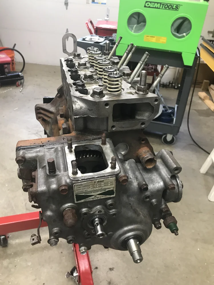 Yanmar 3GM30 engine rebuild — photo 4