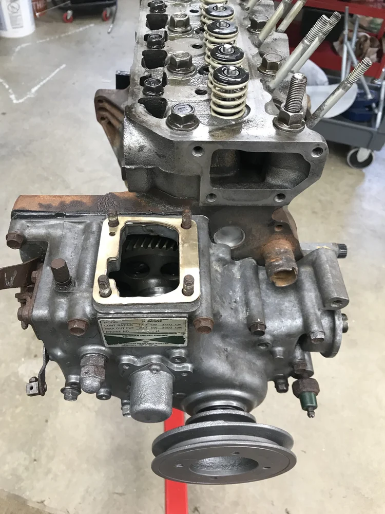 Yanmar 3GM30 engine rebuild — photo 5