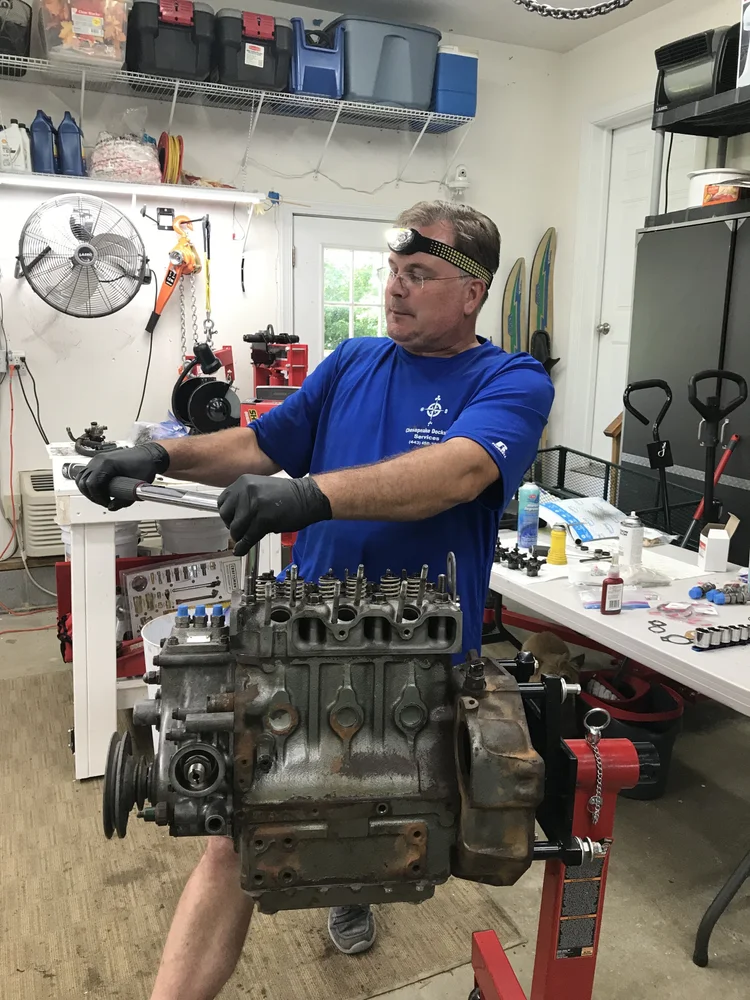 Yanmar 3GM30 engine rebuild — photo 6