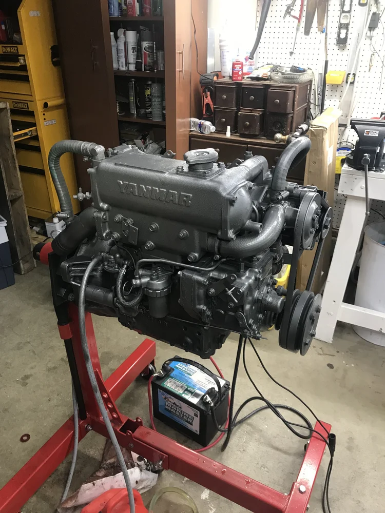 Yanmar 3GM30 engine rebuild — photo 7